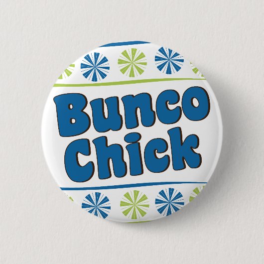 Siebzigerjahre Bunco Küken Button (Vorderseite)