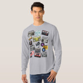 Siebzigerjahre Disco-Klassiker-Ära T-Shirt (Vorne ganz)