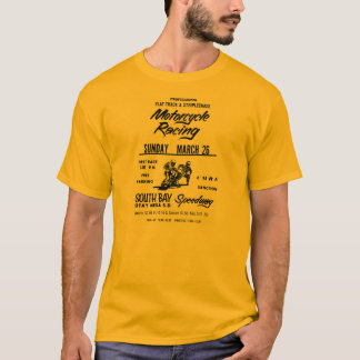 Siebzigerjahre flache Bahn u. T-Shirt