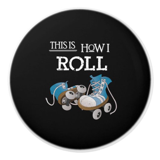 Siebzigerjahre ist dieses, wie ich Vintage Retro Keramikknauf (Vorderseite)