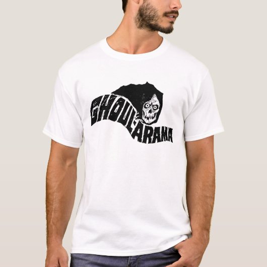 Siebzigerjahre Monster"Ghoul--EIn-Rama" T-Shirt (Vorderseite)