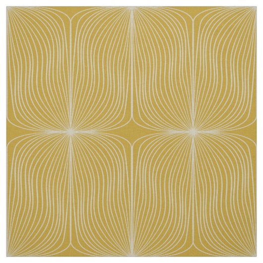 Siebziggelbes Muster Stoff (Muster)