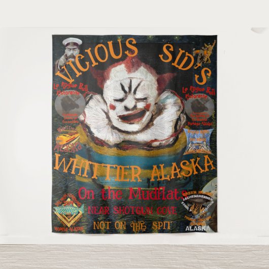SIEDS CASSOULET-BAR WHITTIER ALASKA WANDTEPPICH (Vorderseite)