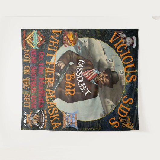 SIEDS CASSOULET-BAR WHITTIER ALASKA WANDTEPPICH (Vorderseite (Horizontal))