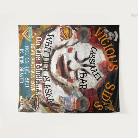 SIEDS CASSOULET-BAR WHITTIER ALASKA WANDTEPPICH (Vorderseite (Horizontal))