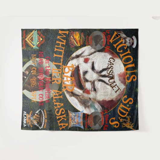 SIEDS CASSOULET-BAR WHITTIER ALASKA WANDTEPPICH (Vorderseite (Horizontal))