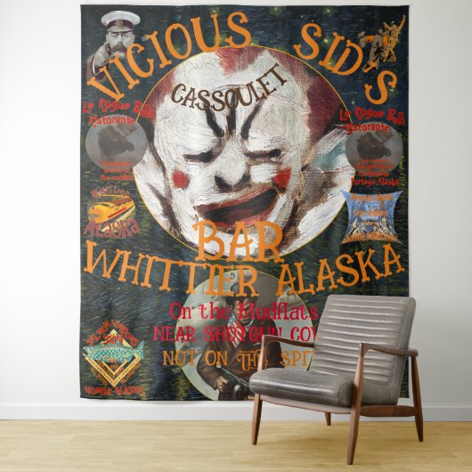 SIEDS CASSOULET-BAR WHITTIER ALASKA WANDTEPPICH (Beispiel)