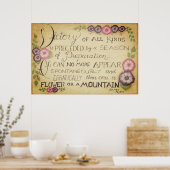 Sieg aller Art - James Allen Quote Poster (Küche)