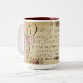 Sieg aller Arten - JamesAllen (Pink) Tasse (Vorderseite Links)