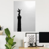 Sieg auf der Siegessäule Poster (Heimbüro)