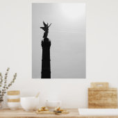 Sieg auf der Siegessäule Poster (Küche)