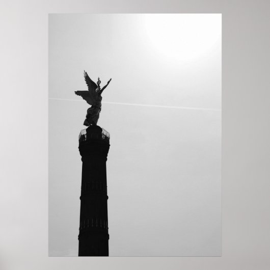 Sieg auf der Siegessäule Poster (Vorne)