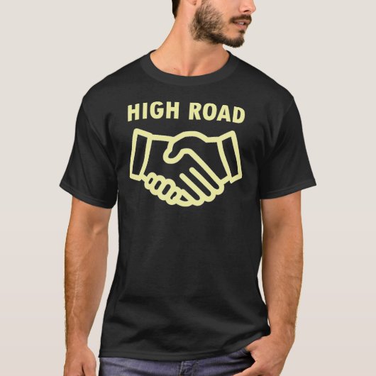 Sieg B Gezeichnet Dirksen Merch High Road Logo Ess T-Shirt (Vorderseite)