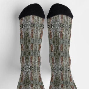 Sieg Baumrindenmuster Socken