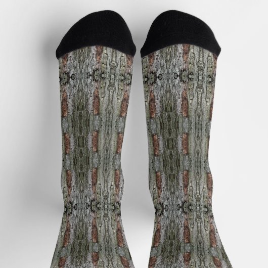 Sieg Baumrindenmuster Socken (Oben)
