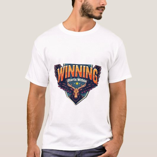 Sieg beginnt von innen T-Shirt (Vorderseite)