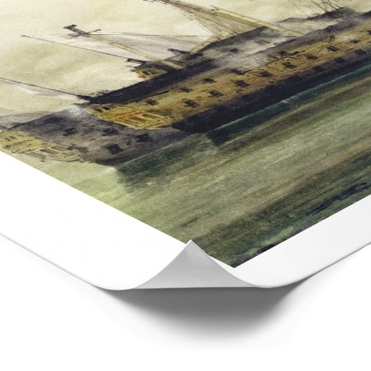 Sieg bei der Schlacht von Trafalgar 1805 ( Poster (Ecke)