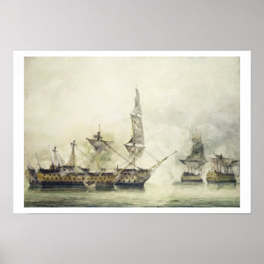 Sieg bei der Schlacht von Trafalgar 1805 ( Poster (Vorne)