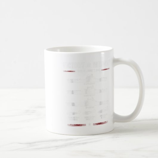 Sieg bei Midway Battel 2. Weltkrieg Kaffeetasse (Rechts)