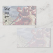 Sieg der Wahrheit unter dem Schutz der Justiz Visitenkarte (Vorne/Hinten)