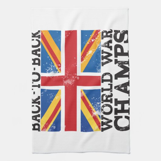 Sieg des britischen Weltkriegs Handtuch (Vertikal)
