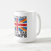 Sieg des britischen Weltkriegs Kaffeetasse (VorderseiteRechts)