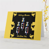 Sieg des ukrainischen Krieges Karte (Gelbe Blume)