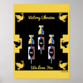 Sieg des ukrainischen Krieges Poster (Vorne)