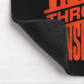 Sieg durch Konsistenz Motivationsinspiration Mousepad (Ecke)