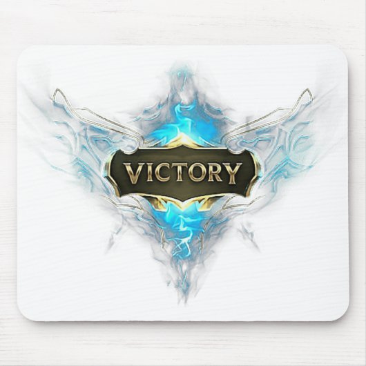 Sieg - Ein Symbol des Triumphs und der Errungensch Mousepad (Vorne)