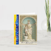 Sieg für die Ukraine-Karte Karte (Vorderseite)