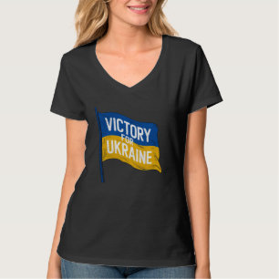 Sieg für die ukrainische Flagge, proukrainischer P T-Shirt