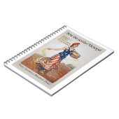 Sieg-Garten-Freiheits-Sau sät WWI Propaganda Notizblock (Linke Seite)