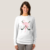 Sieg-Hockey-Flamingo T-Shirt (Vorne ganz)