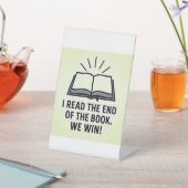 Sieg in Christus Sockelschild (In SItu)