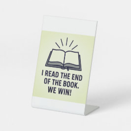 Sieg in Christus Sockelschild