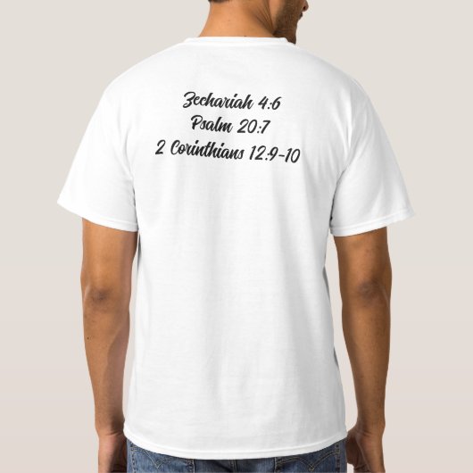 Sieg in Christus T-Shirt (Rückseite)
