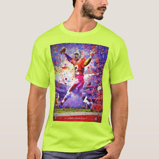 Sieg in der Endzone T-Shirt (Vorderseite)