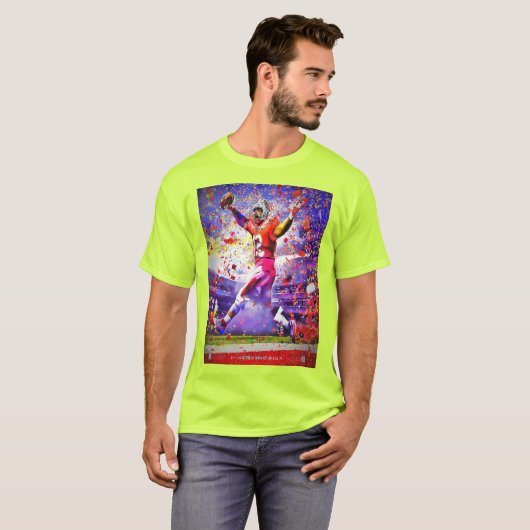 Sieg in der Endzone T-Shirt (Vorne ganz)