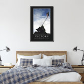 Sieg: inspirierendes Zitat Leinwanddruck (Insitu (Schlafzimmer))