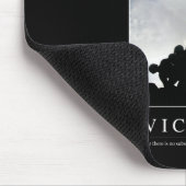 Sieg: inspirierendes Zitat Mousepad (Ecke)