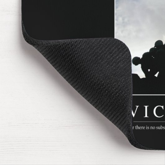 Sieg: inspirierendes Zitat Mousepad (Ecke)