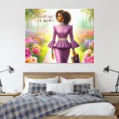 Sieg ist meins! leinwanddruck (Insitu (Schlafzimmer))