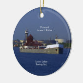 Sieg & James L. Kuber-Ornament Keramik Ornament (Links)
