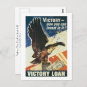 Sieg - Jetzt können Sie in ihn investieren! Postkarte (Vorne/Hinten)