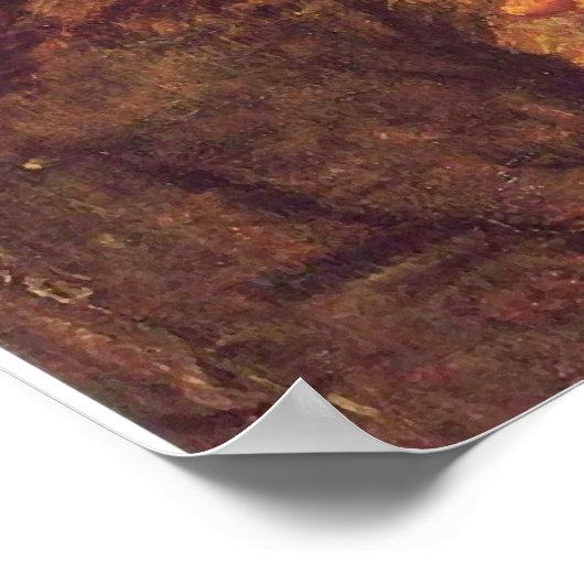 Sieg O Lord von John Everett Millais Poster (Ecke)