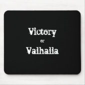 Sieg oder Valhalla-Geschenk Mousepad (Vorne)