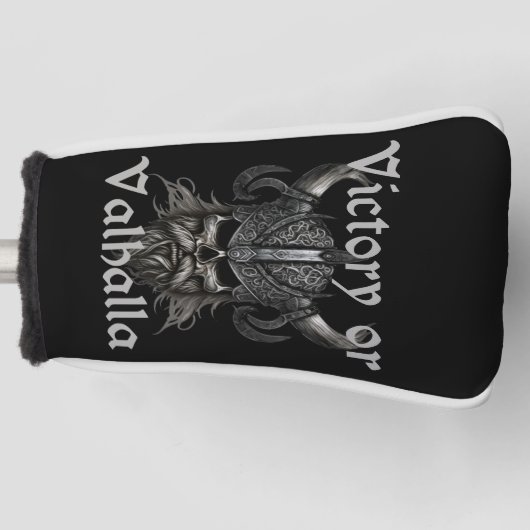 Sieg oder Valhalla Golf Headcover (Vorderseite)
