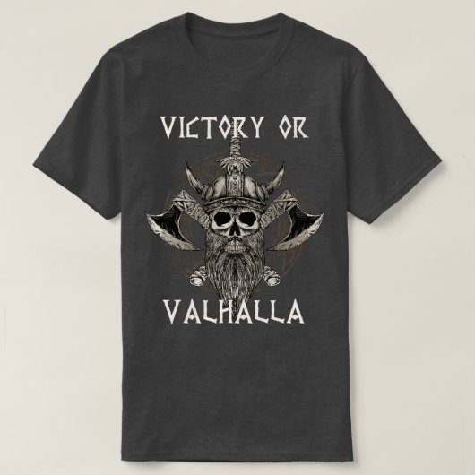 Sieg oder Valhalla Viking 6 T-Shirt (Design vorne)