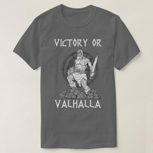 Sieg oder Valhalla Viking 8 T-Shirt (Design vorne)